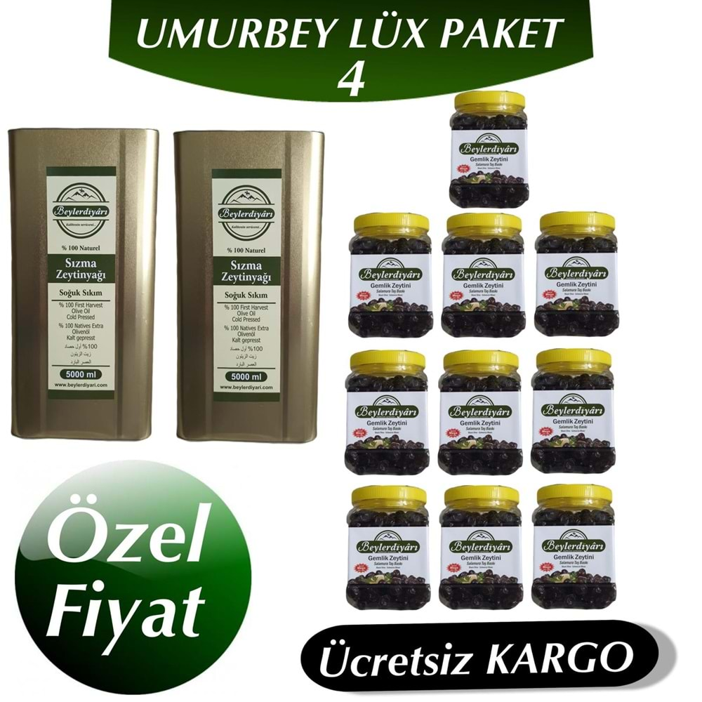 SIZMA ZEYTİNYAĞI X 1x10KG UMURBEY LÜX 4